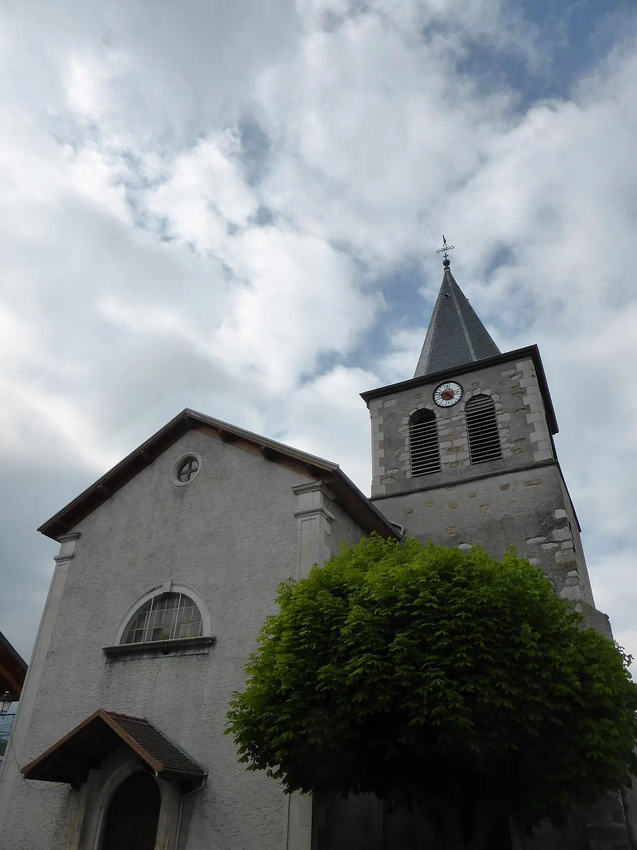 Église de Valleiry, en Haute-Savoie, France.