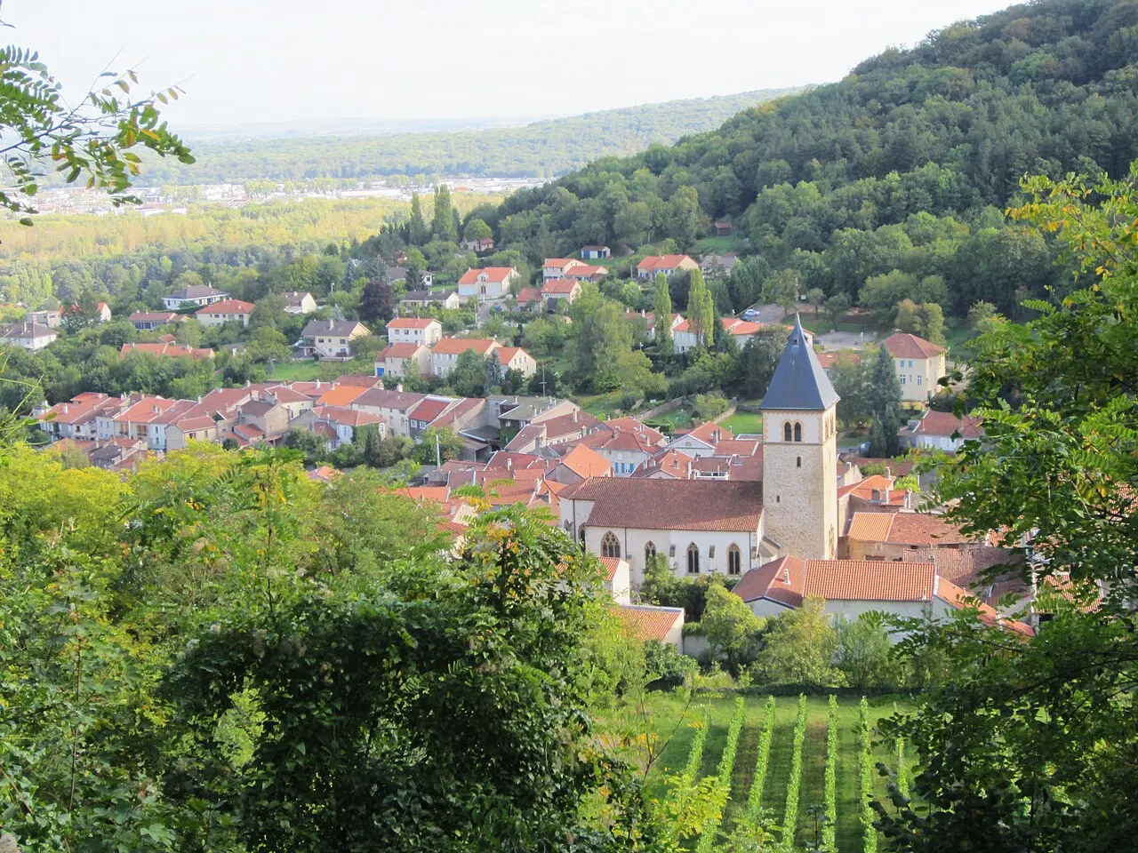 DescriptionVue de Vaux.JPG vue de Vaux Moselle Date 14 September 2011 Source mon appareil photo Author Aimelaime Permission (Reusing this…