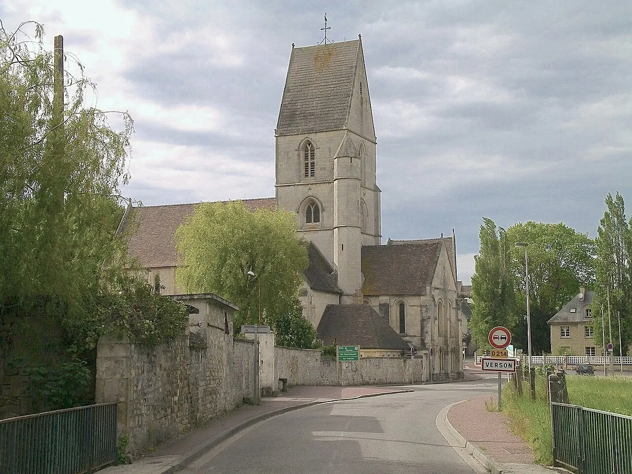 Eglise Saint-Germain à Verson (Calvados)