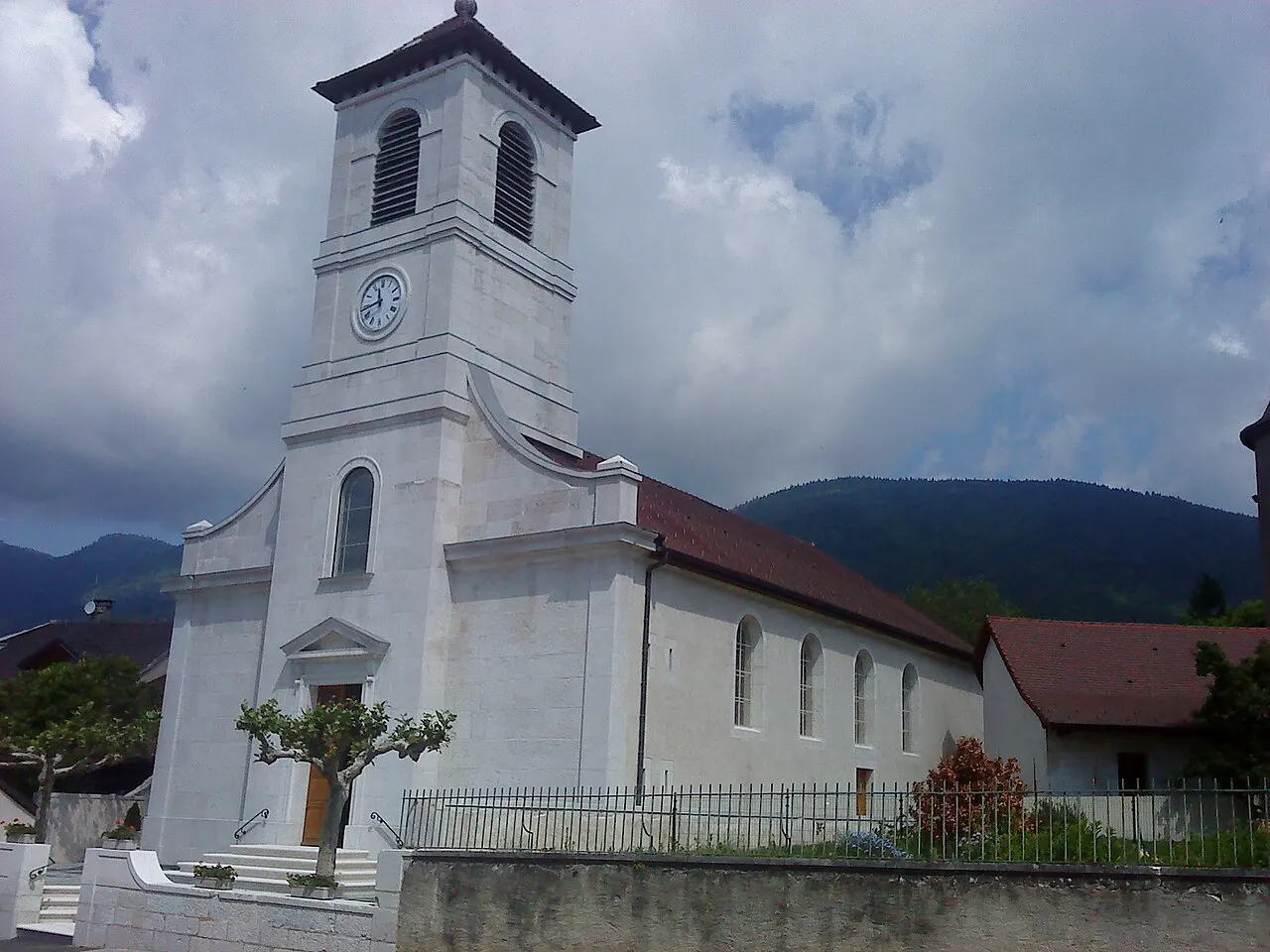 Eglise Saint-Christophe de Vesancy, Ain, France