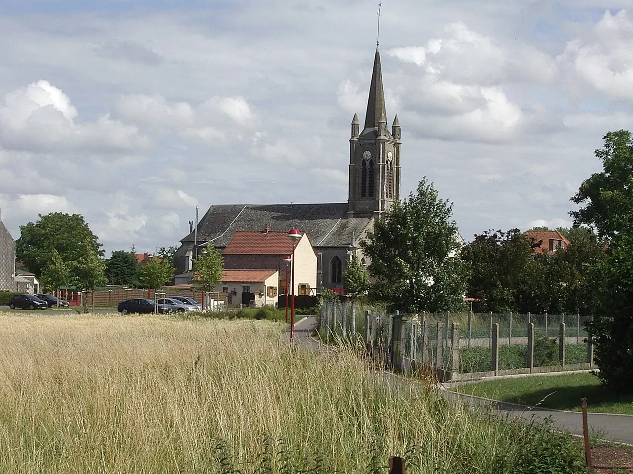 Eglise de Vicq (France, Nord)