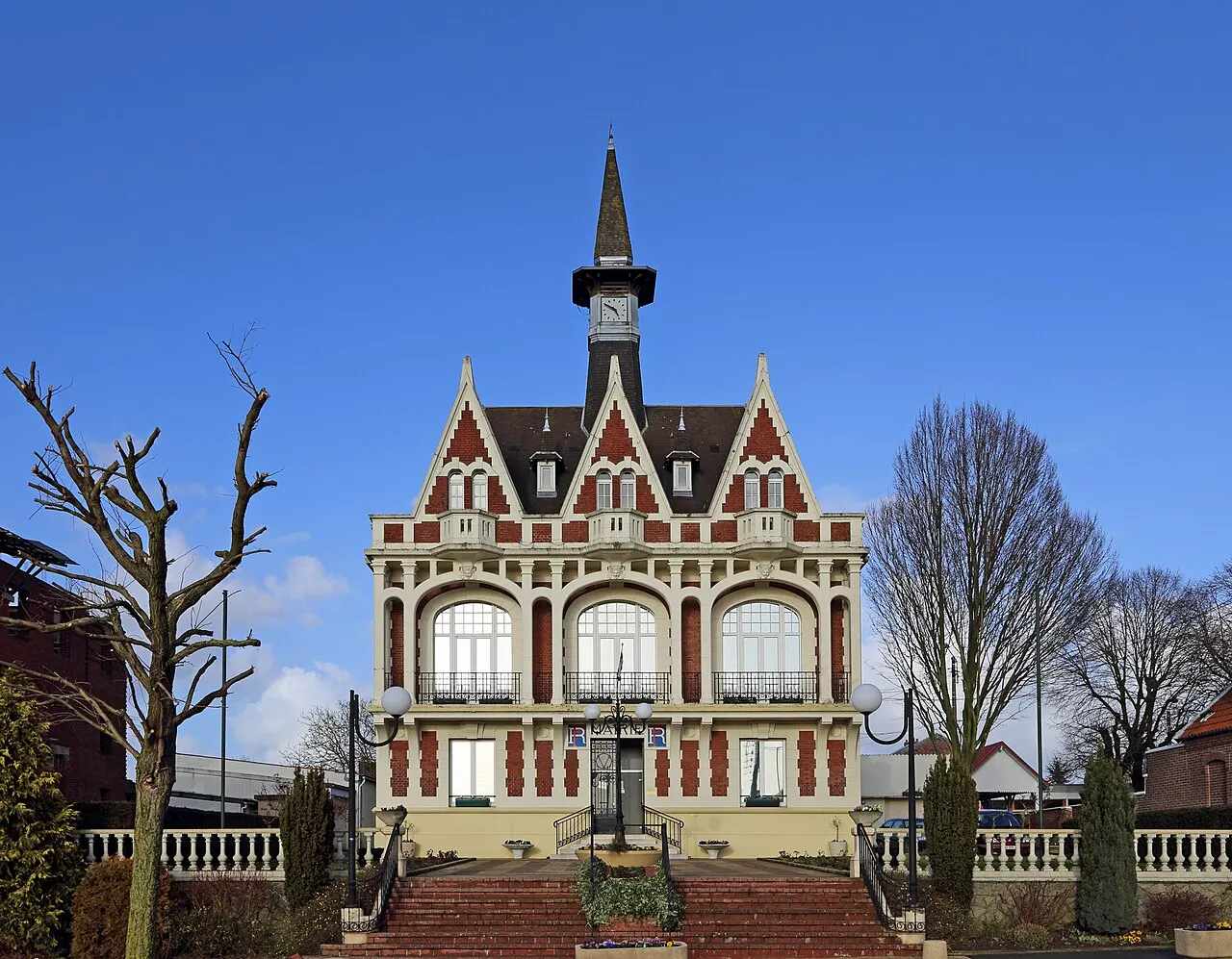 Vimy (département du Pas-de-Calais, France) : la mairie