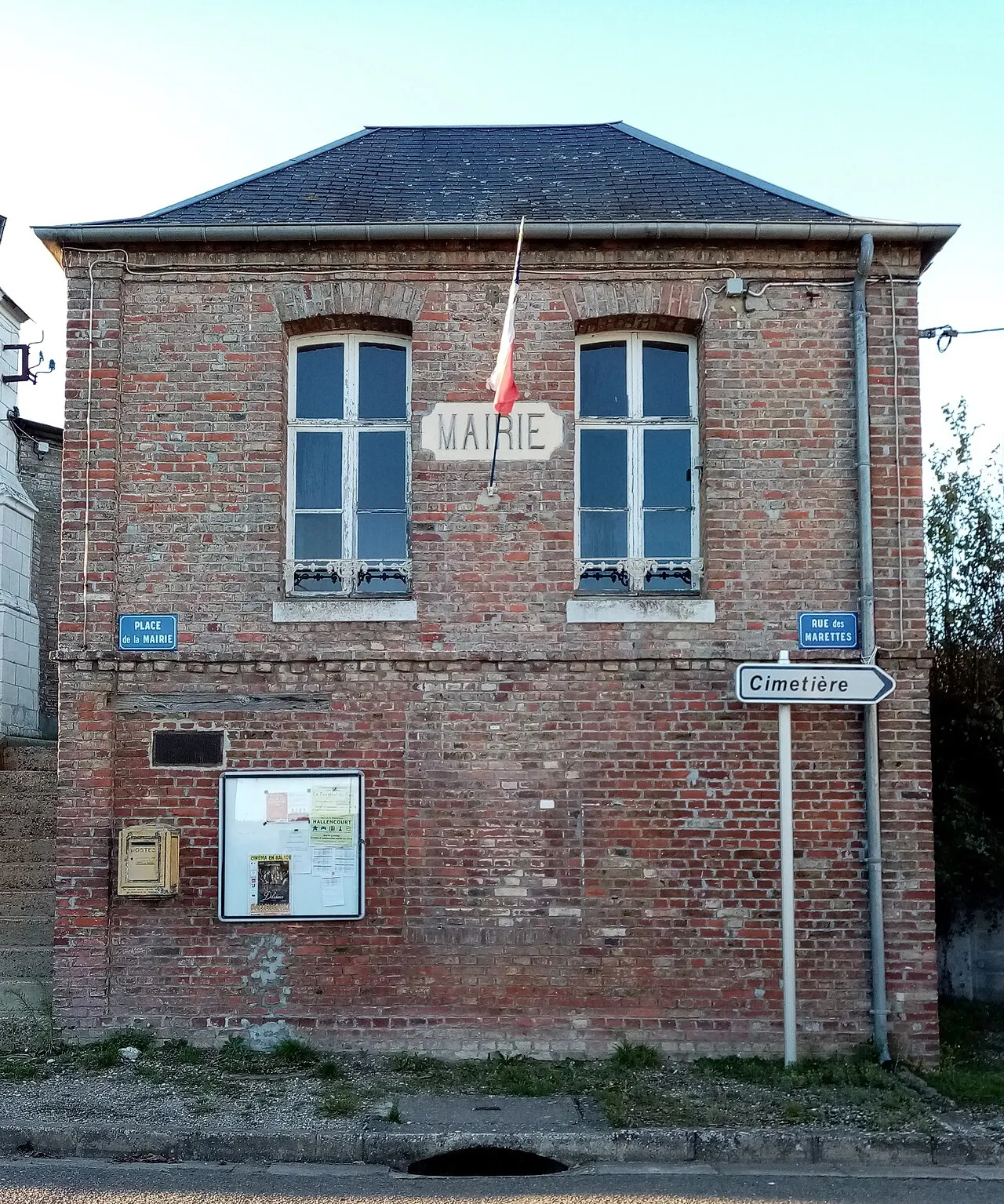 Wanel (Somme) mairie.
