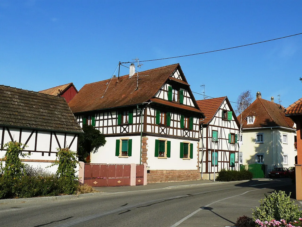 Maisons à colombages