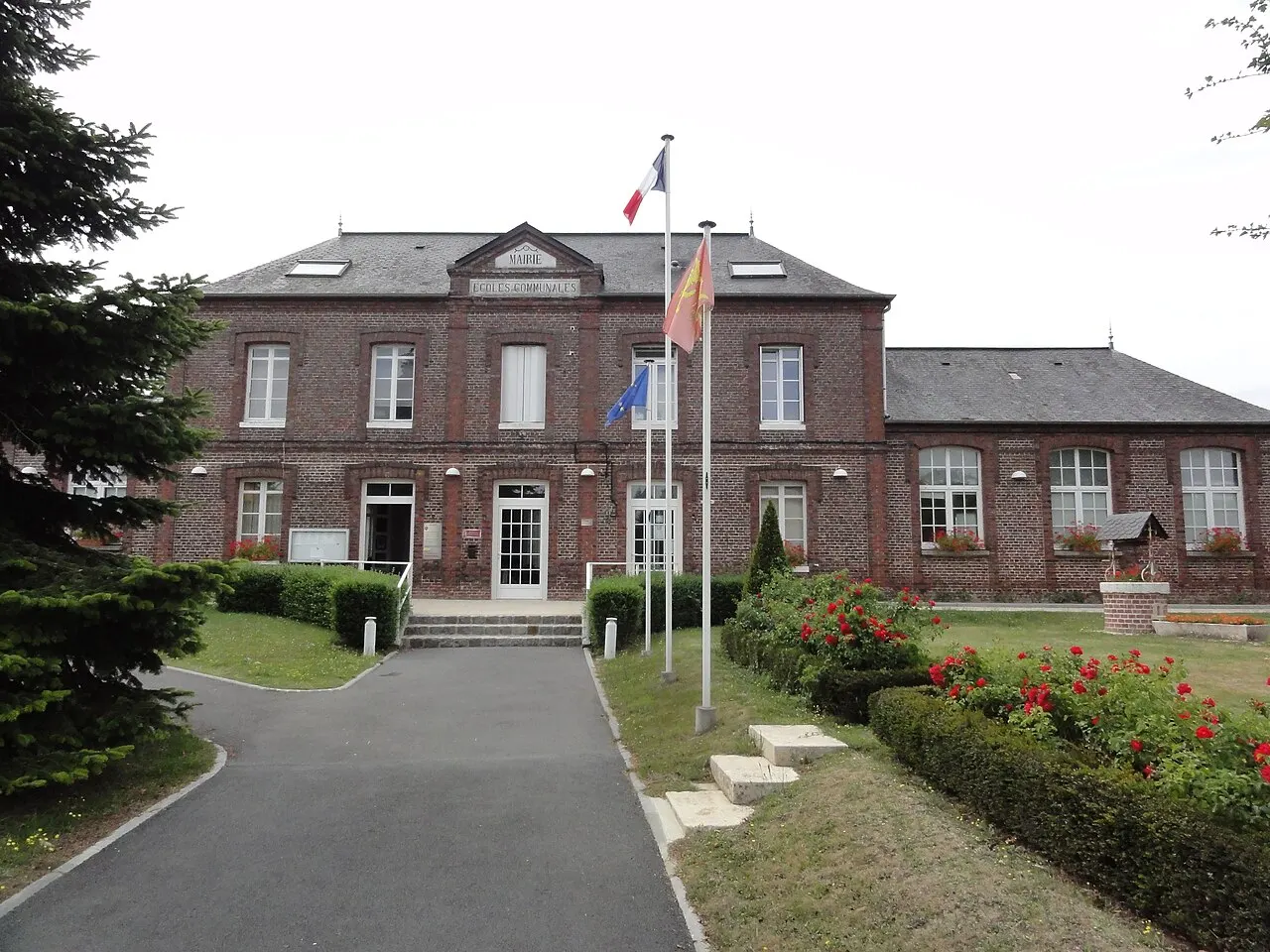 Yvecrique (Seine-Mar.) mairie-école