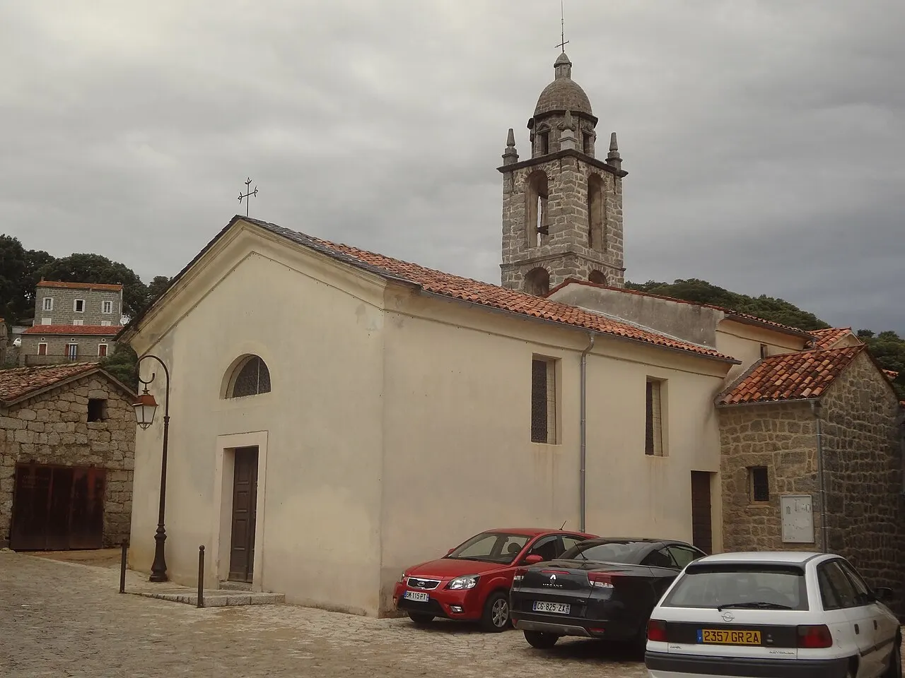 Église de Zigliara, Corse Vue d'ensemble